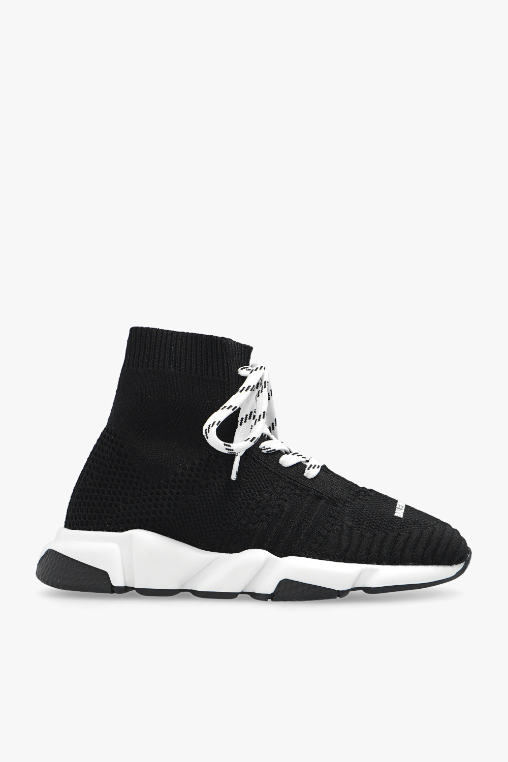 Black Sock sneakers Balenciaga Kids SchaferandweinerShops Monaco Gcds panelled low top leather sneakers